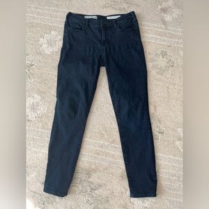 Pilcro (Anthropologie) black skinny jeans -sz 29
